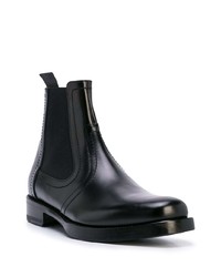 schwarze Chelsea Boots aus Leder von Pierre Hardy