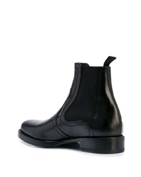 schwarze Chelsea Boots aus Leder von Pierre Hardy