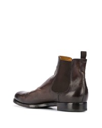 schwarze Chelsea Boots aus Leder von Officine Creative