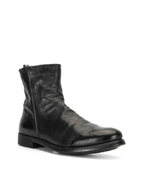 schwarze Chelsea Boots aus Leder von Officine Creative