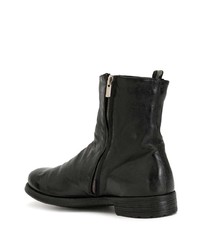 schwarze Chelsea Boots aus Leder von Officine Creative