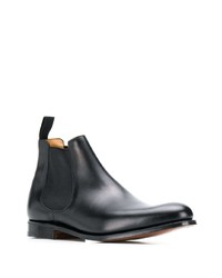 schwarze Chelsea Boots aus Leder von Church's