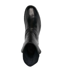 schwarze Chelsea Boots aus Leder von Officine Creative