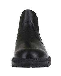 schwarze Chelsea Boots aus Leder von IGI&CO