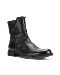 schwarze Chelsea Boots aus Leder von Officine Creative