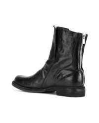 schwarze Chelsea Boots aus Leder von Officine Creative