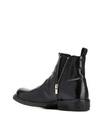 schwarze Chelsea Boots aus Leder von Officine Creative