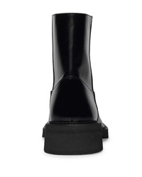 schwarze Chelsea Boots aus Leder von Balenciaga