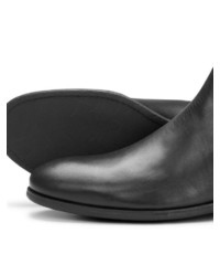 schwarze Chelsea Boots aus Leder von Jack & Jones