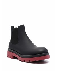 schwarze Chelsea Boots aus Leder von Scarosso