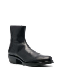 schwarze Chelsea Boots aus Leder von Premiata