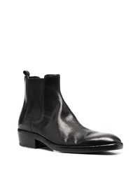 schwarze Chelsea Boots aus Leder von Buttero