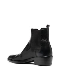 schwarze Chelsea Boots aus Leder von Buttero