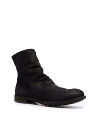 schwarze Chelsea Boots aus Leder von Officine Creative