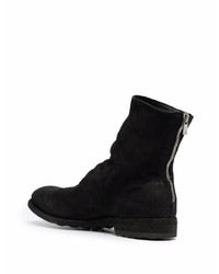 schwarze Chelsea Boots aus Leder von Officine Creative