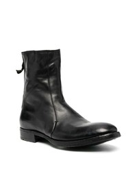 schwarze Chelsea Boots aus Leder von Premiata