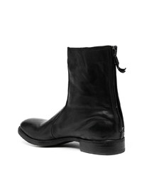 schwarze Chelsea Boots aus Leder von Premiata