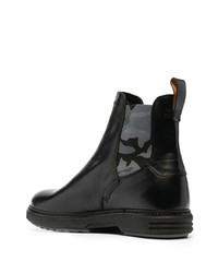 schwarze Chelsea Boots aus Leder von Timberland