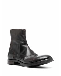 schwarze Chelsea Boots aus Leder von Premiata