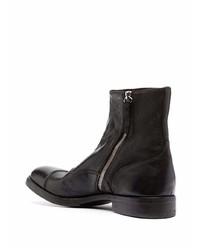 schwarze Chelsea Boots aus Leder von Premiata