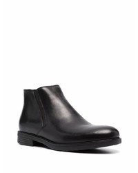 schwarze Chelsea Boots aus Leder von Geox