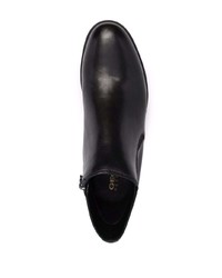 schwarze Chelsea Boots aus Leder von Geox