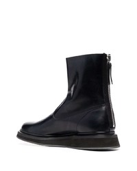 schwarze Chelsea Boots aus Leder von Premiata