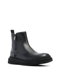 schwarze Chelsea Boots aus Leder von Baldinini