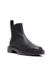 schwarze Chelsea Boots aus Leder von Giuseppe Zanotti