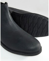 schwarze Chelsea Boots aus Leder von Red Tape