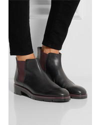 schwarze Chelsea Boots aus Leder von Tod's