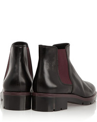 schwarze Chelsea Boots aus Leder von Tod's