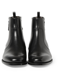 schwarze Chelsea Boots aus Leder von Givenchy