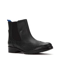 schwarze Chelsea Boots aus Leder von Blue Bird Shoes
