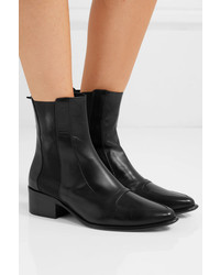 schwarze Chelsea Boots aus Leder von Loewe