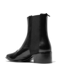 schwarze Chelsea Boots aus Leder von Loewe