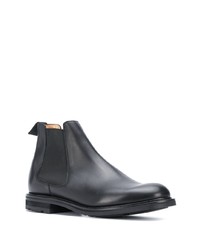 schwarze Chelsea Boots aus Leder von Church's