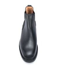 schwarze Chelsea Boots aus Leder von Church's