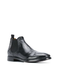 schwarze Chelsea Boots aus Leder von Officine Creative