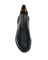 schwarze Chelsea Boots aus Leder von Officine Creative