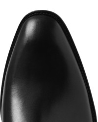 schwarze Chelsea Boots aus Leder von Saint Laurent