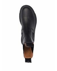 schwarze Chelsea Boots aus Leder von Buttero