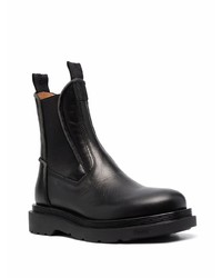 schwarze Chelsea Boots aus Leder von Buttero