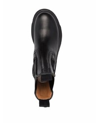 schwarze Chelsea Boots aus Leder von Buttero