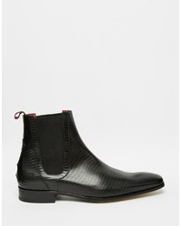 schwarze Chelsea Boots aus Leder von Jeffery West