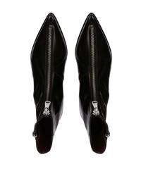 schwarze Chelsea Boots aus Leder von Dolce & Gabbana