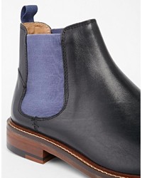 schwarze Chelsea Boots aus Leder von Ben Sherman