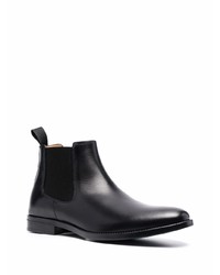 schwarze Chelsea Boots aus Leder von Scarosso