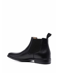 schwarze Chelsea Boots aus Leder von Scarosso