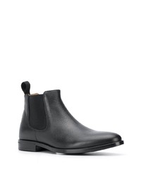 schwarze Chelsea Boots aus Leder von Scarosso